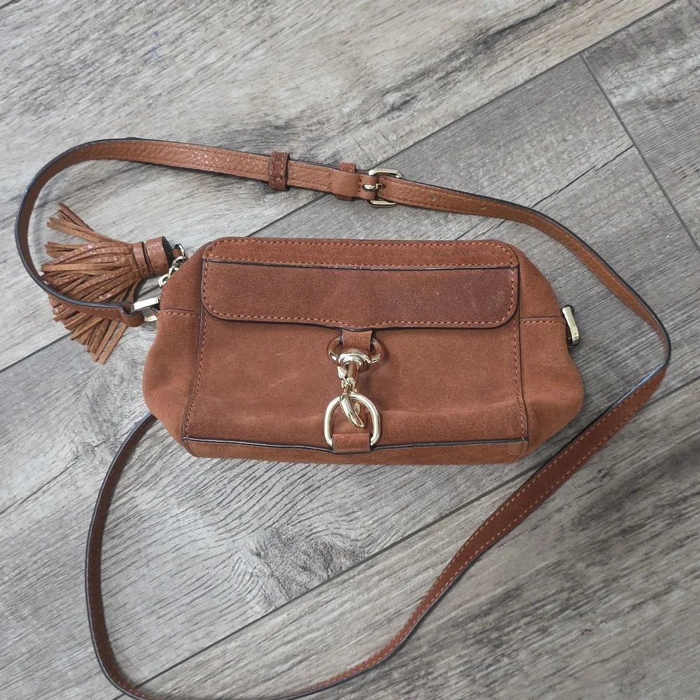 Rebecca Minkoff Mac Leather Signature Tassel Crossbody Bag